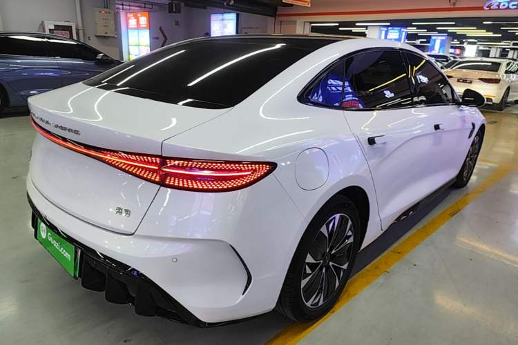 Used BYD Seal 2023 Champion Edition 550km Prestige Model Rear Right 45 Deg