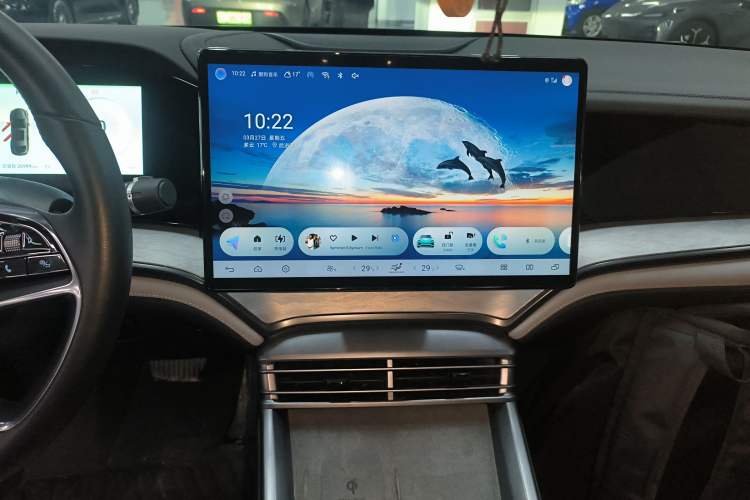 Used BYD Seal 2024 HONOR Edition DM-i 1.5L 121km Luxury Model Audio And AC Panel