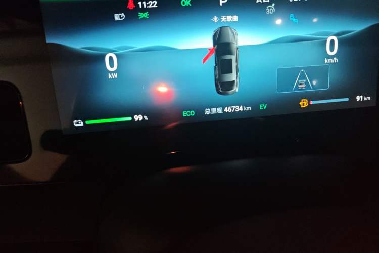 Used BYD Seal 2024 HONOR Edition DM-i 1.5L 121km Prestige Model Odometer Close Up