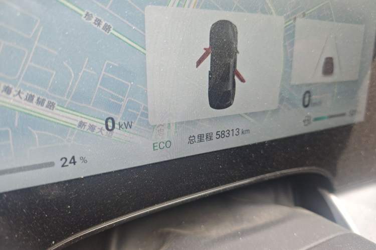 Used BYD Seal 2024 HONOR Edition DM-i 1.5L 121km Luxury Model Odometer Close Up