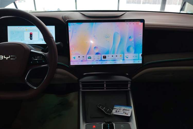 Used BYD Seal 2024 HONOR Edition DM-i 1.5L 121km Prestige Model Audio And AC Panel