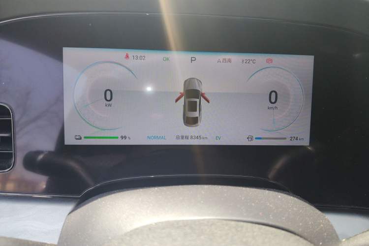 Used BYD Seal 2024 HONOR Edition DM-i 1.5L 121km Elite Model Instrument Cluster