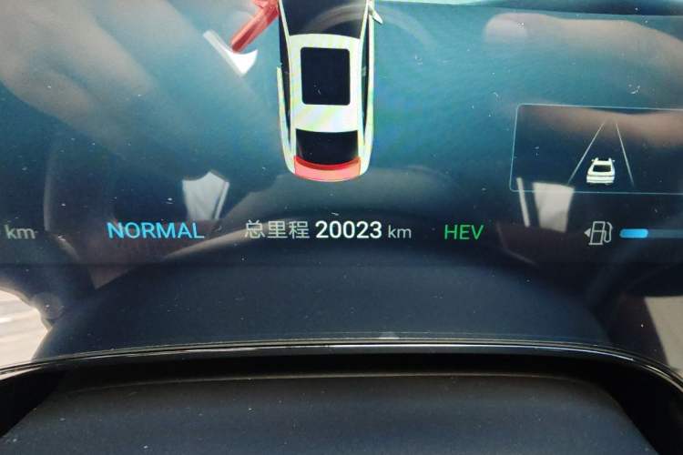 Used BYD Seal 2024 HONOR Edition DM-i 1.5L 121km Prestige Model Odometer Close Up