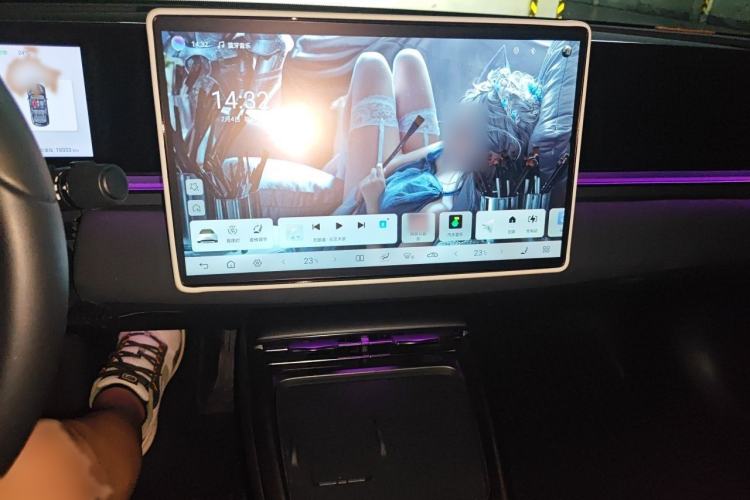 Used BYD Seal 2025 650 Long-Range Version Audio And AC Panel