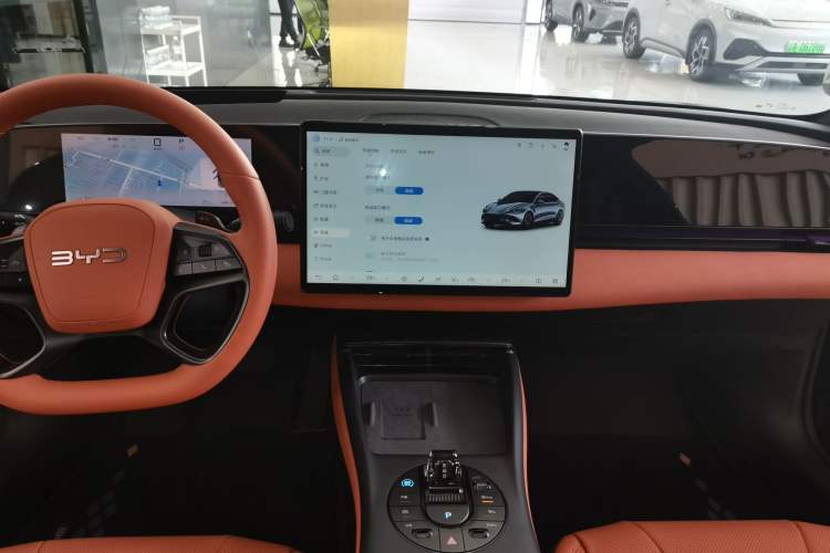 Used BYD Seal 2025 650 Intelligent Driving Version Audio And AC Panel