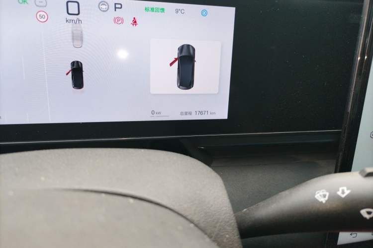Used BYD Seal 2025 650 Intelligent Driving Version Odometer Close Up