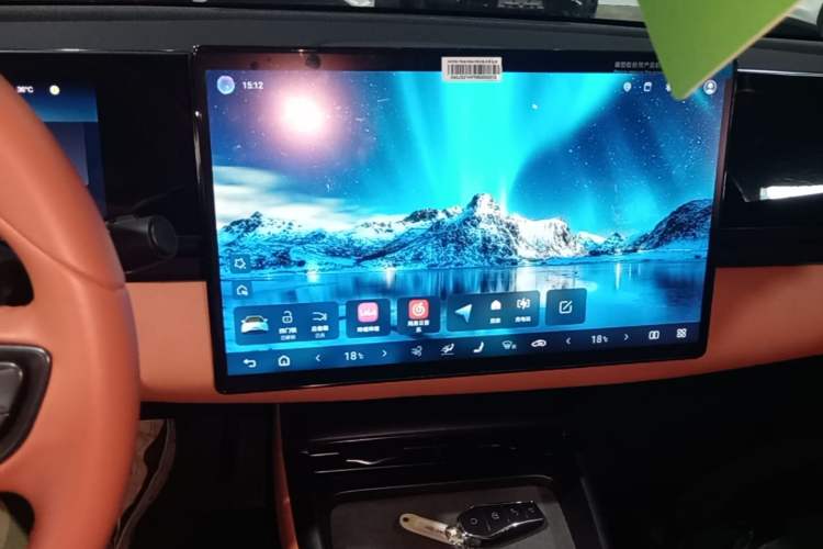 Used BYD Seal 2025 650 Long-Range Version Audio And AC Panel