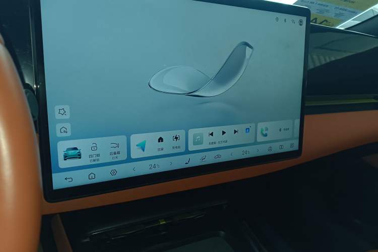 Used BYD Seal 2025 650 Intelligent Driving Version Audio And AC Panel