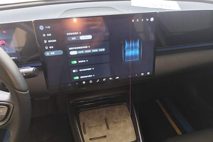 Used BYD Seal 2025 650 Long-Range Version Audio And AC Panel