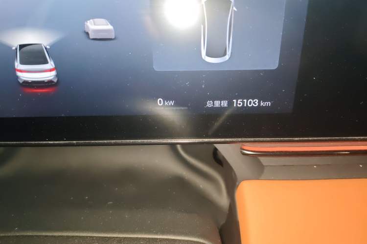 Used BYD Seal 2025 650 Long-Range Version Odometer Close Up