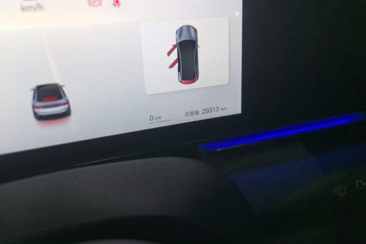 Used BYD Seal 2025 650 Long-Range Version Odometer Close Up