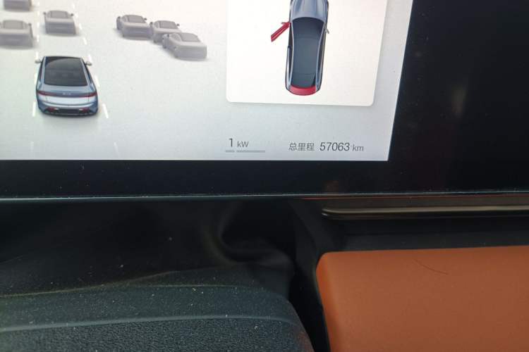 Used BYD Seal 2025 650 Long-Range Version Odometer Close Up