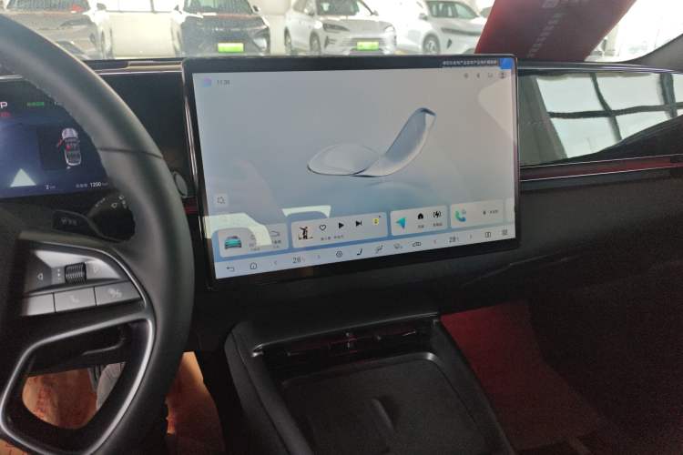 Used BYD Seal 2025 650 Intelligent Driving Version Audio And AC Panel