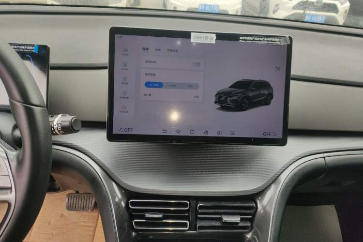 Used BYD Sealion 05 DM-i 2025 DM-i 75KM Luxury Model Audio And AC Panel