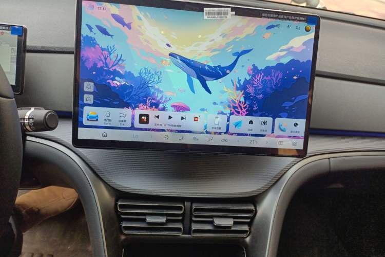 Used BYD Sealion 05 DM-i 2025 DM-i Smart Drive 115KM Flagship Model Audio And AC Panel
