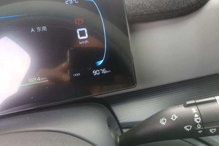 Used BYD Sealion 05 DM-i 2025 DM-i 75KM Luxury Model Odometer Close Up