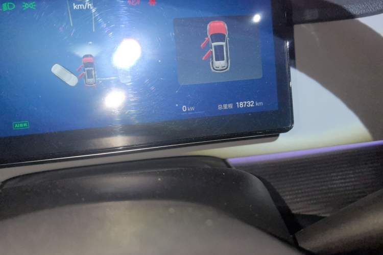 Used BYD Sealion 05 DM-i 2025 DM-i Intelligent Driving 75KM Prestige Model Odometer Close Up