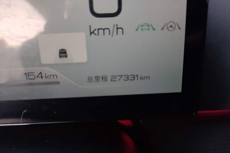 Used BYD Sealion 05 DM-i 2025 DM-i 115KM Prestige Model Odometer Close Up