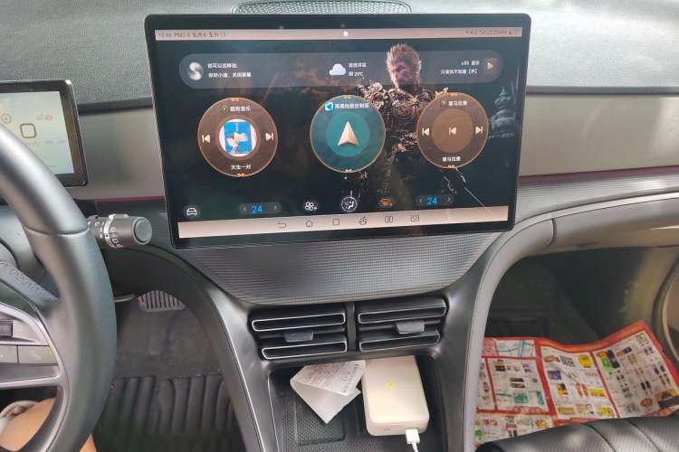 Used BYD Sealion 05 DM-i 2025 DM-i 115KM Flagship Model Audio And AC Panel