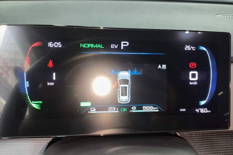 Used BYD Sealion 05 DM-i 2025 DM-i 75KM Luxury Model Instrument Cluster