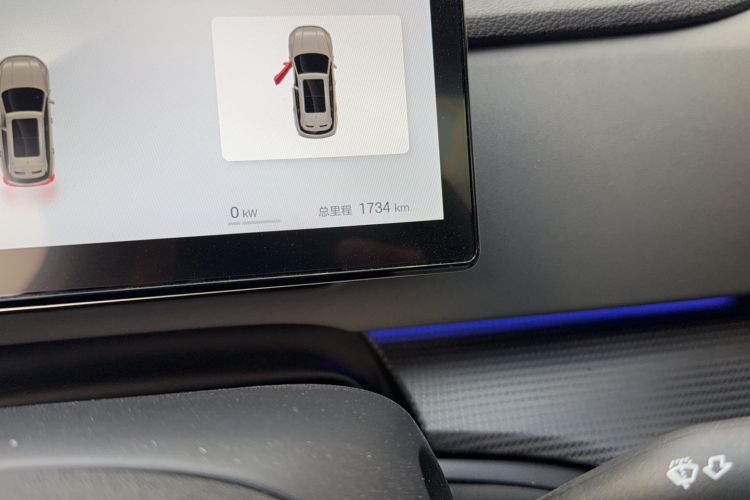 Used BYD Sealion 05 DM-i 2025 DM-i Smart Drive 115KM Flagship Model Odometer Close Up