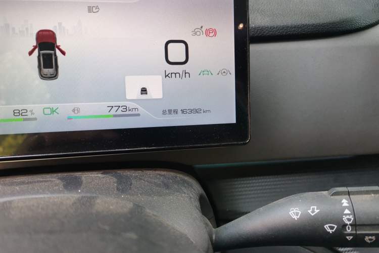 Used BYD Sealion 05 DM-i 2025 DM-i 115KM Prestige Model Odometer Close Up