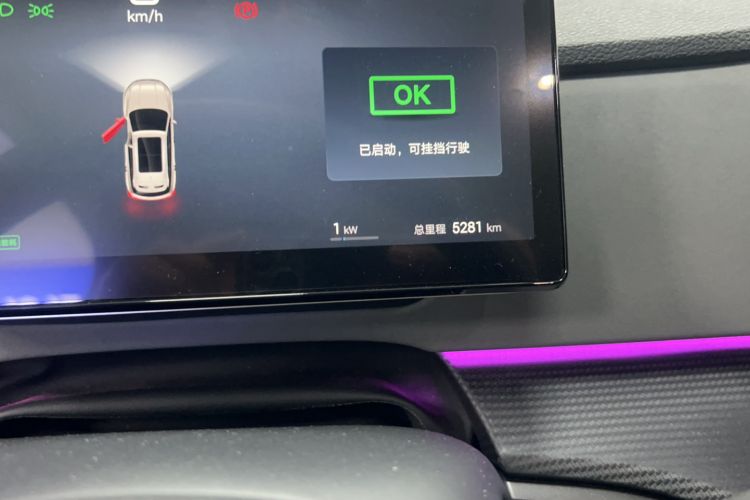 Used BYD Sealion 05 DM-i 2025 DM-i Smart Drive 115KM Flagship Model Odometer Close Up