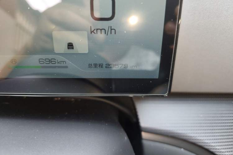 Used BYD Sealion 05 DM-i 2025 DM-i 115KM Prestige Model Odometer Close Up