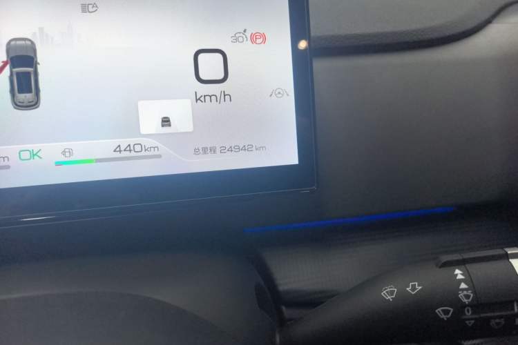 Used BYD Sealion 05 DM-i 2025 DM-i 115KM Prestige Model Odometer Close Up