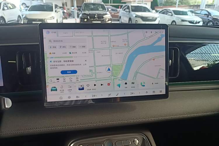 Used BYD Sealion 05 EV 2025 520 km Flagship SmartDrive Version Audio And AC Panel