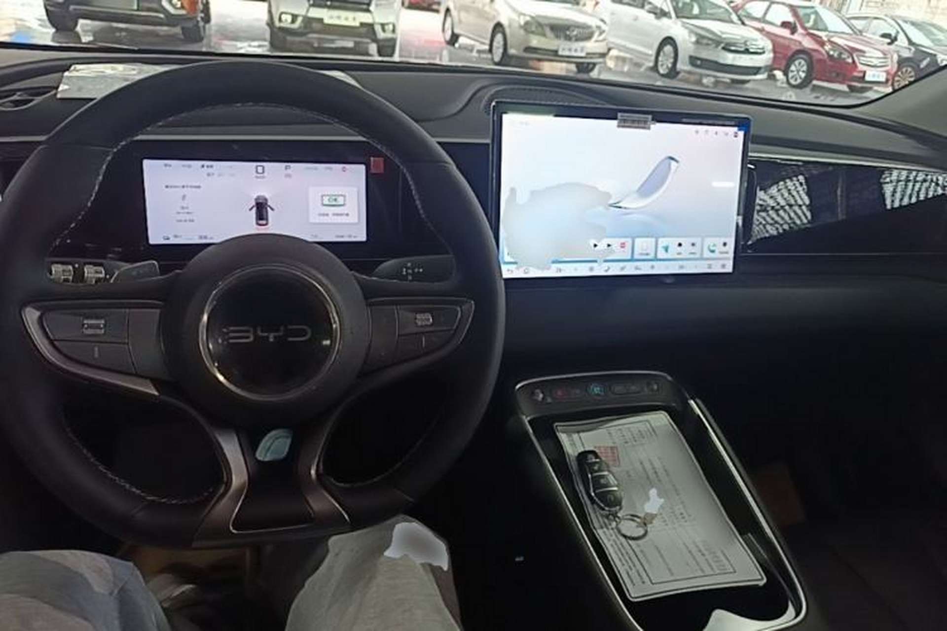 Used BYD Sealion 05 EV 2025 520 km Smart Cruise Version Center Console