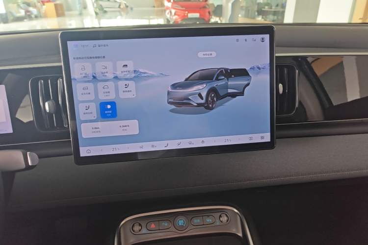 Used BYD Sealion 05 EV 2025 520 km Smart Cruise Version Audio And AC Panel