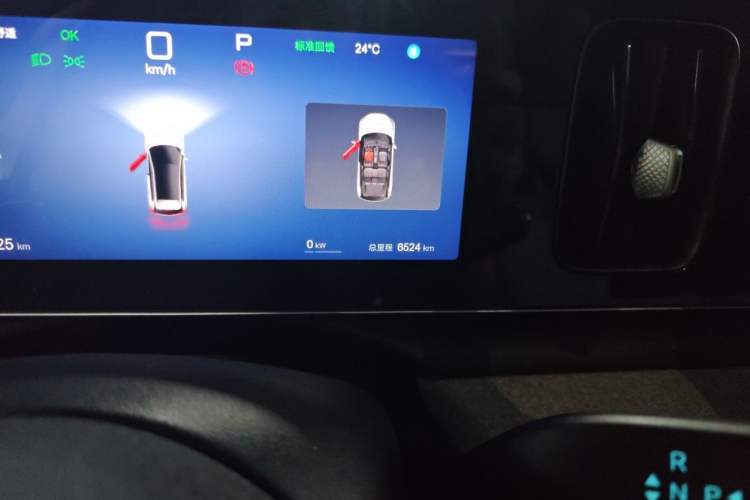 Used BYD Sealion 05 EV 2025 520 km Smart Cruise Version Odometer Close Up
