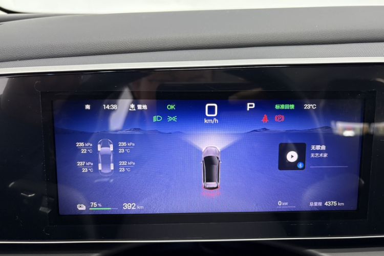 Used BYD Sealion 05 EV 2025 520 km Smart Cruise Version Odometer Close Up