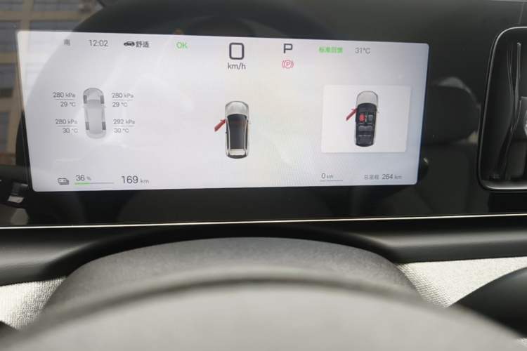 Used BYD Sealion 05 EV 2025 520 km Smart Cruise Version Instrument Cluster