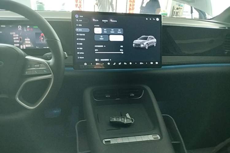 Used BYD Sealion 06 New Energy 2025 Model EV 605 Navigation Pro Edition Audio And AC Panel