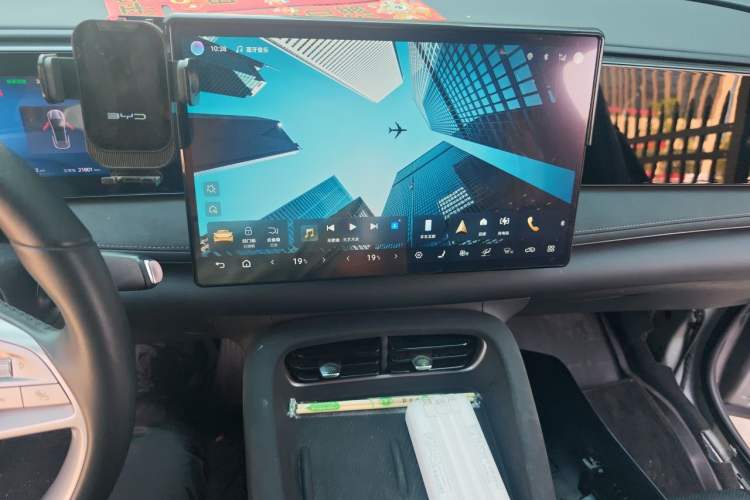 Used BYD Sealion 06 New Energy 2025 Model EV 605 Navigation Pro Edition Audio And AC Panel