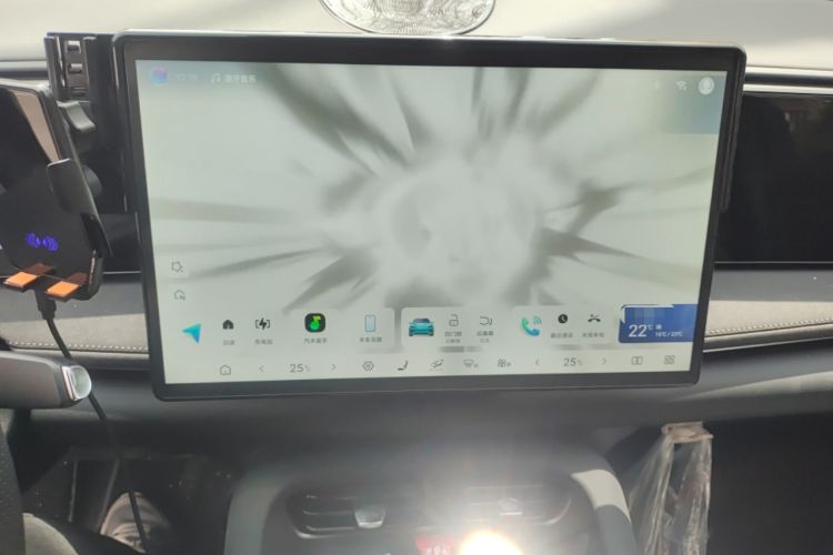 Used BYD Sealion 06 New Energy 2025 Model EV 605 Navigation Pro Edition Audio And AC Panel