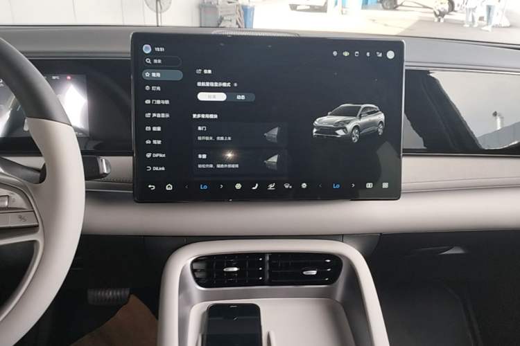 Used BYD Sealion 06 New Energy 2025 Model EV 605 Navigation Pro Edition Audio And AC Panel