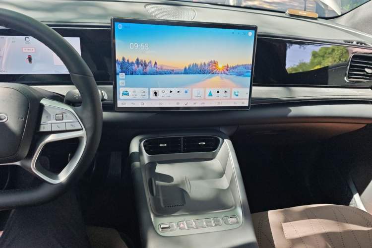 Used BYD Sealion 06 New Energy 2025 Model EV 605 Navigation Pro Edition Audio And AC Panel