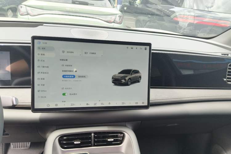 Used BYD Sealion 06 New Energy 2025 Model DM-i 170 Navigation Plus Edition Audio And AC Panel