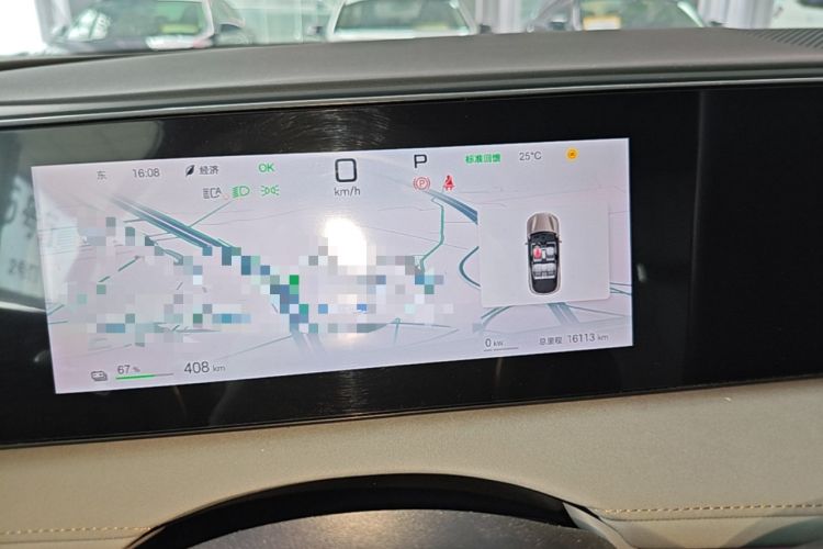 Used BYD Sealion 06 New Energy 2025 Model EV 605 Navigation Pro Edition Instrument Cluster
