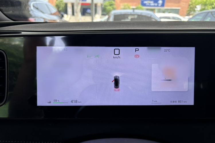 Used BYD Sealion 06 New Energy 2025 Model EV 605 Navigation Pro Edition Instrument Cluster