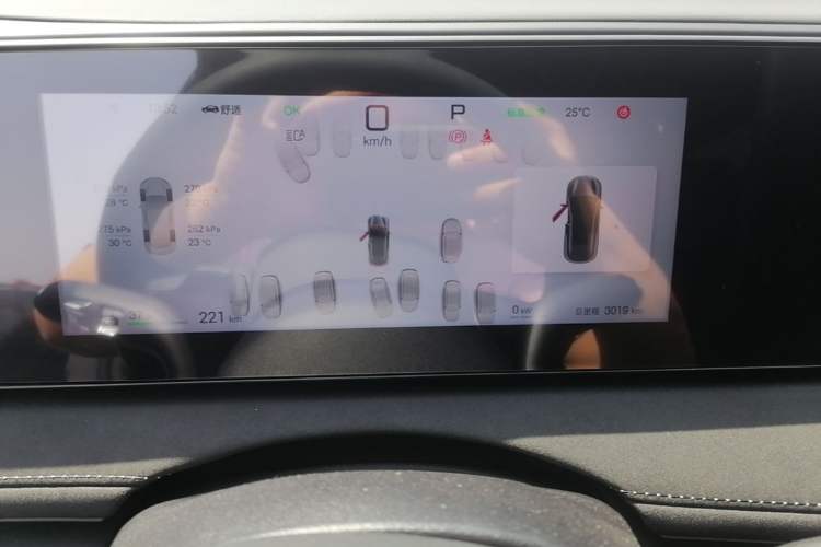 Used BYD Sealion 06 New Energy 2025 Model EV 605 Navigation Plus Edition Instrument Cluster