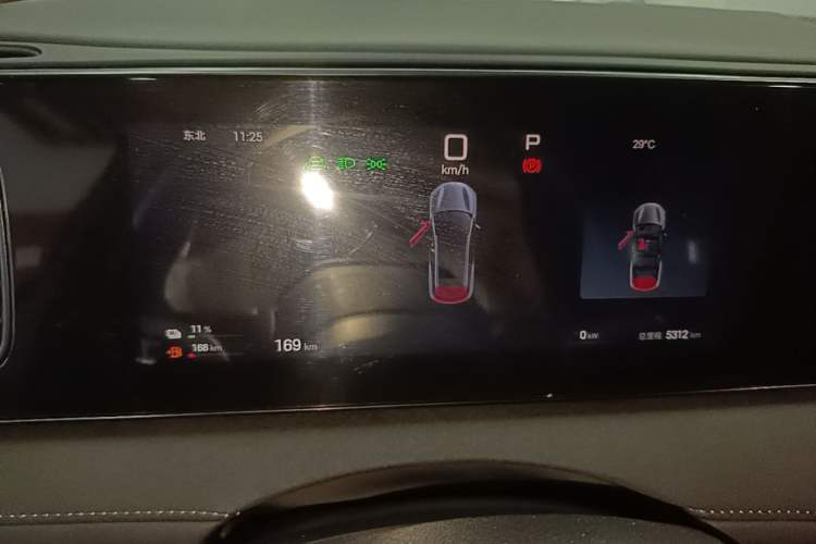 Used BYD Sealion 06 New Energy 2025 Model DM-i 170 Navigation Plus Edition Instrument Cluster