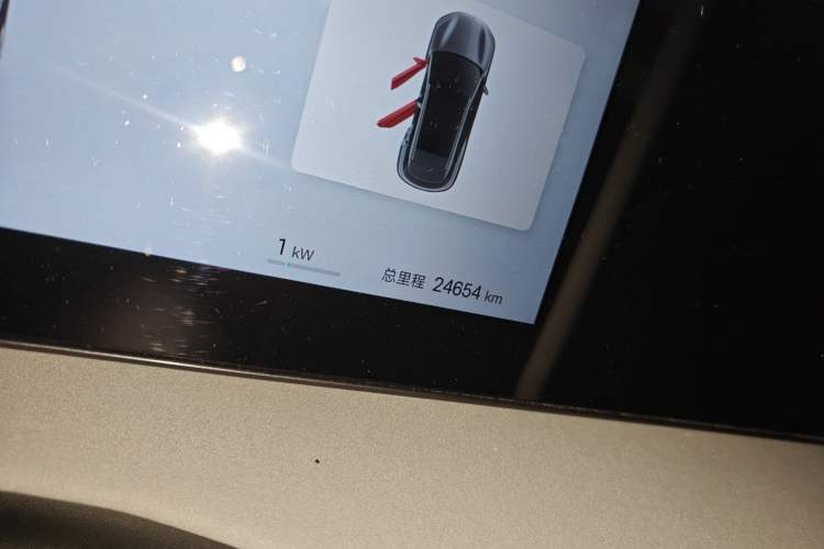 Used BYD Sealion 06 New Energy 2025 Model DM-i 170 Navigation Pro Edition Odometer Close Up