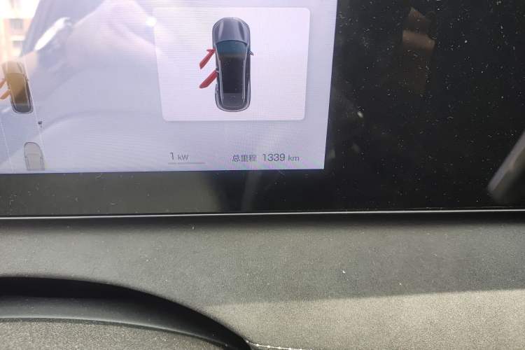 Used BYD Sealion 06 New Energy 2025 Model EV 605 Navigation Pro Edition Odometer Close Up