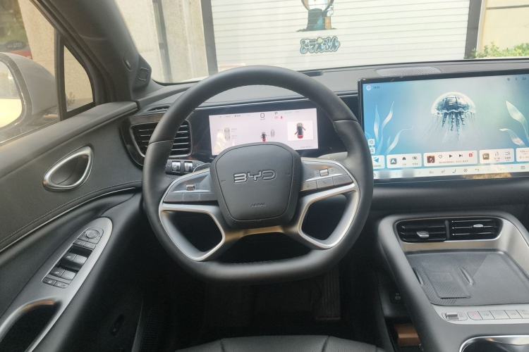 Used BYD Sealion 06 New Energy 2025 Model EV 605 Navigation Plus Edition Steering Wheel