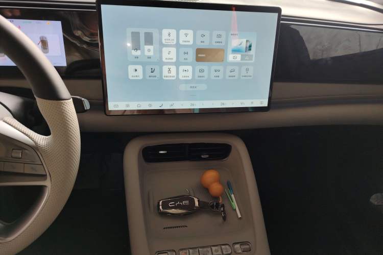 Used BYD Sealion 06 New Energy 2025 Model EV 605 Navigation Pro Edition Audio And AC Panel