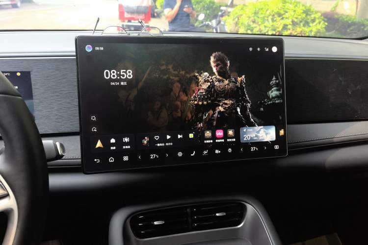 Used BYD Sealion 06 New Energy 2025 Model EV 605 Navigation Pro Edition Audio And AC Panel